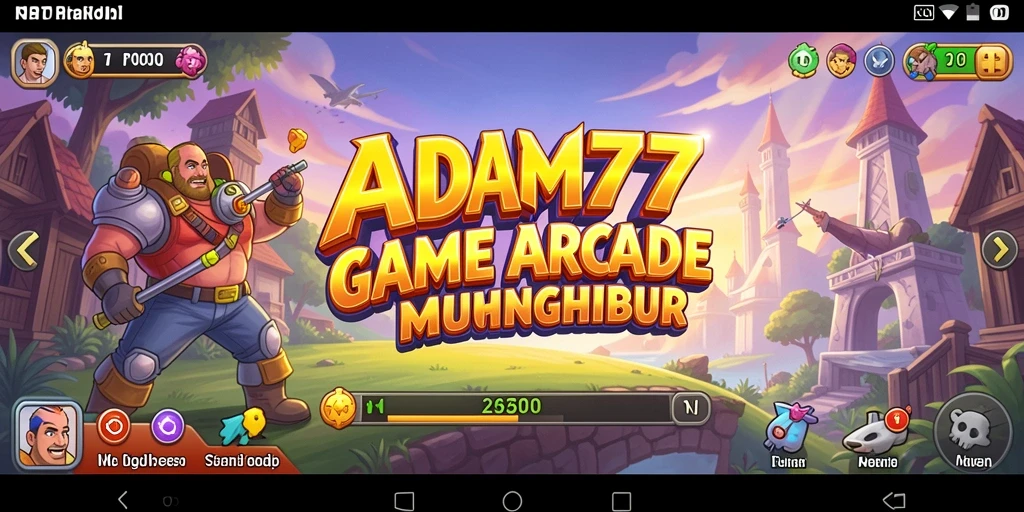 Tampilan gameplay seru dan menegangkan dari ADAM77.