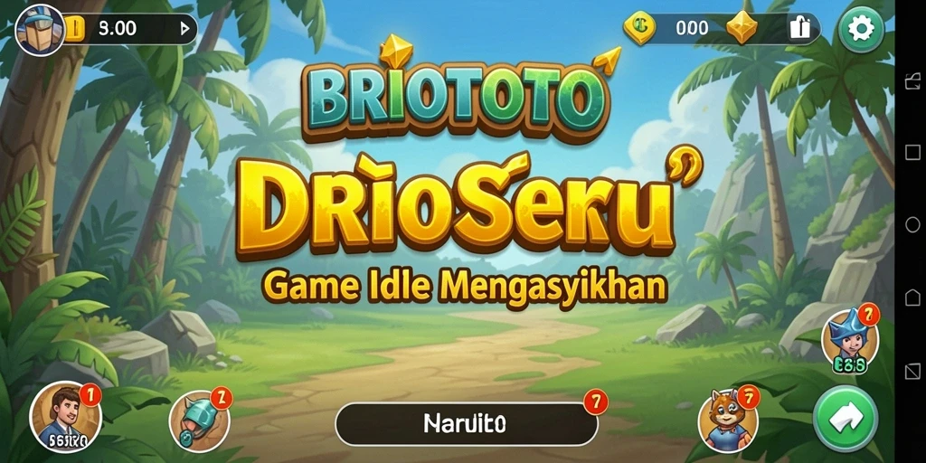 Tampilan gameplay BRIOTOTO yang menarik dan menawan.