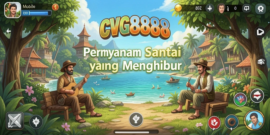 Tampilan gameplay menarik dari CVG8888 yang sangat menghibur.