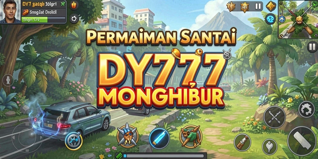 Tangkapan layar gameplay DY777 yang menyenangkan dan penuh warna.