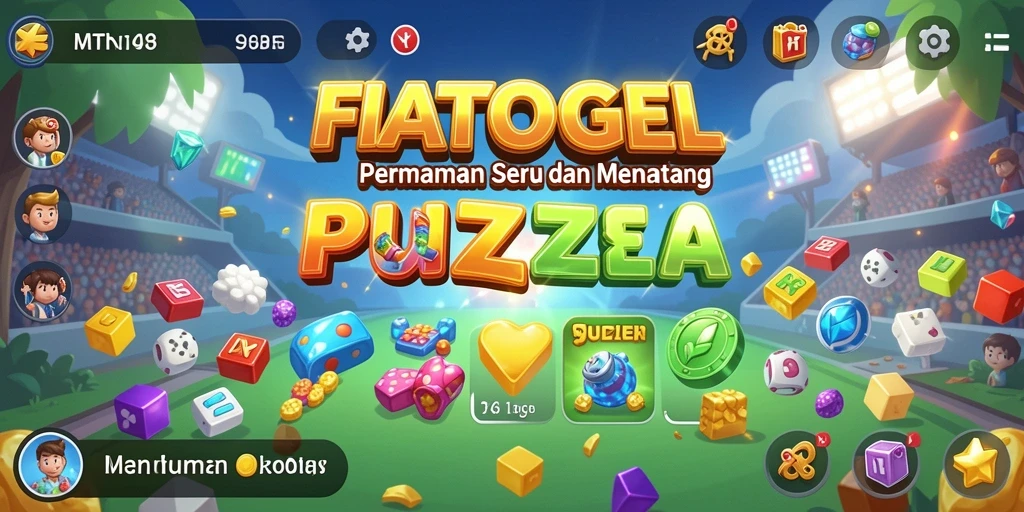 Tampilan gameplay FIATOGEL yang menantang dan seru.