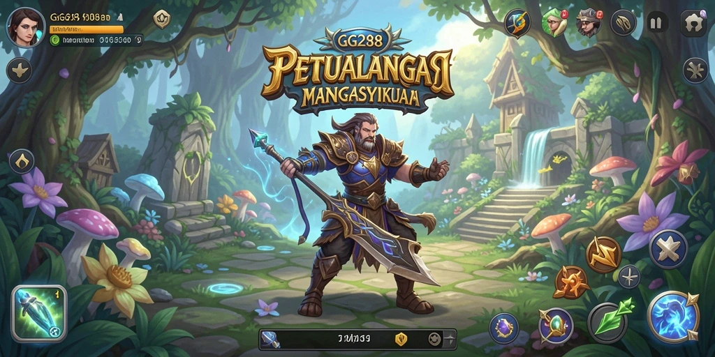 Tampilan menarik dari gameplay <strong>GG288</strong> dalam dunia RPG yang penuh aksi.