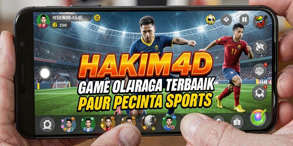 Screenshot gameplay HAKIM4D dengan aksi olahraga mendebarkan.