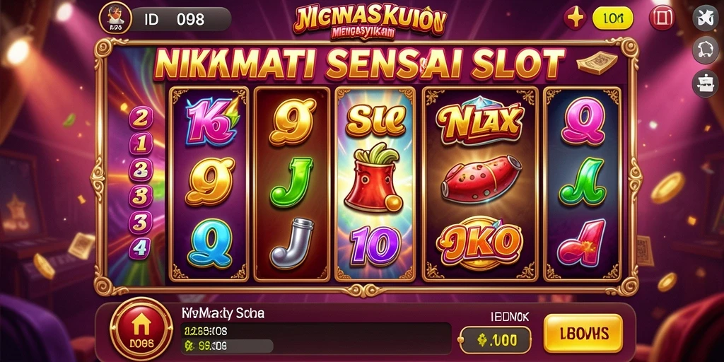 Tampilan gameplay mengasyikkan di ID098 dengan fitur slot yang menarik.