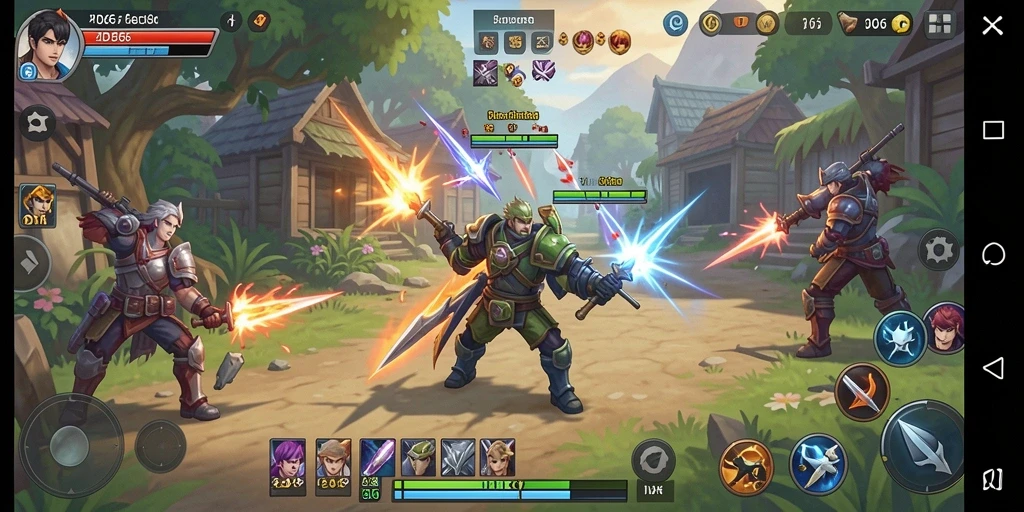 Tampilan gameplay menarik di ID66 yang memukau.