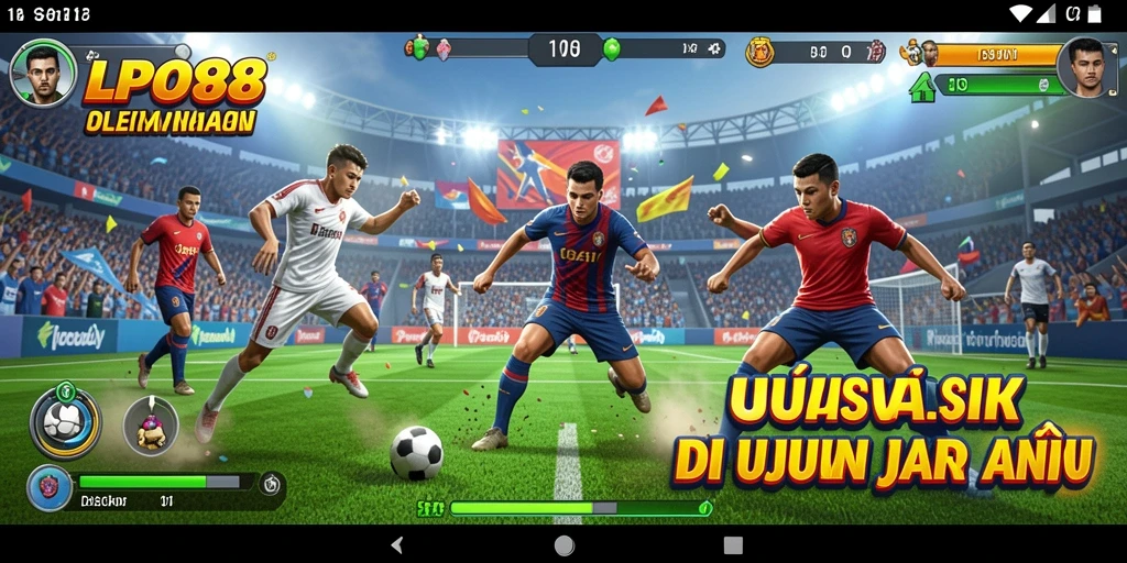 Gameplay LPO88 yang menampilkan aksi mendebarkan dalam olahraga.