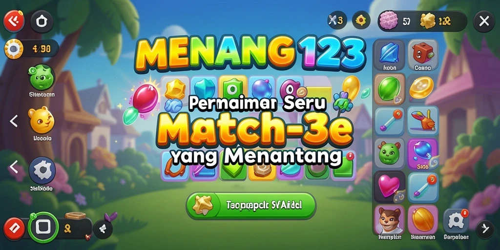 Gambaran gameplay MENANG123 penuh warna dan menarik.