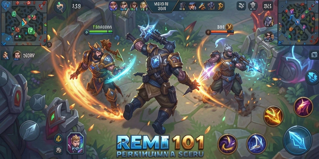 Gameplay seru dan strategis di REMI101.