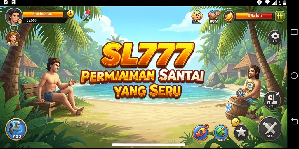 Tampilan menarik dari gameplay SL777 yang penuh warna.